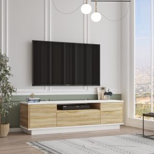 l comoda tv yardley lv4 wk 140 x 395 x 355 cm pal melaminat stejaralb 1.jpg