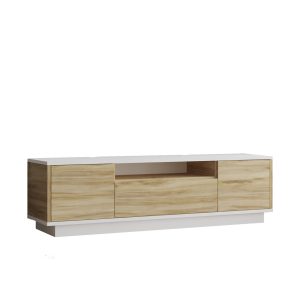 l comoda tv yardley lv4 wk 140 x 395 x 355 cm pal melaminat stejaralb 4.jpg