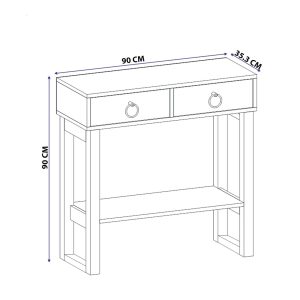 l consola coraline valeri 90 x 90 x 353 cm pal melaminat nucnegru 4.jpg