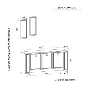 l consola cu 2 oglinzi tera home sansa lydia pal melaminat alb 7.jpg