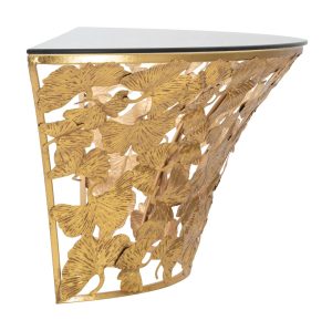 l consola leaves mauro ferretti 120x405x372 cm fier auriu 1.jpg