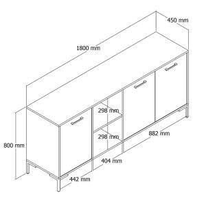 l consola mezza aurora 180x80x45cm stejar alb 4.jpg