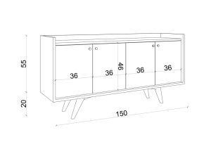 l consola mod design bergen 150x75x40cm alb 4.jpg