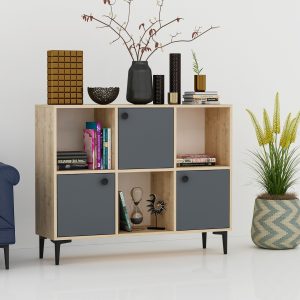 l consola olivia parion 120x96x35cm pal melaminat stejar safir antracit 3.jpg