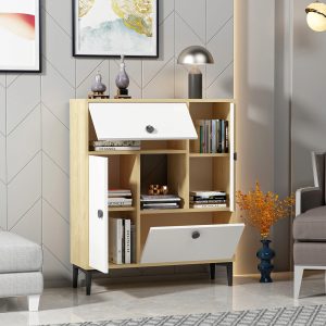 l consola olivia sidelya 90x105x296cm pal melaminat stejar alb 1.jpg