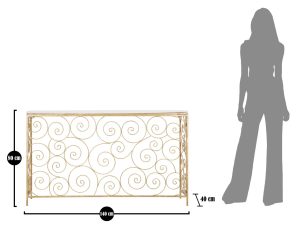 l consola spiral mauro ferretti 140x36x82 cm fier auriu 8.jpg