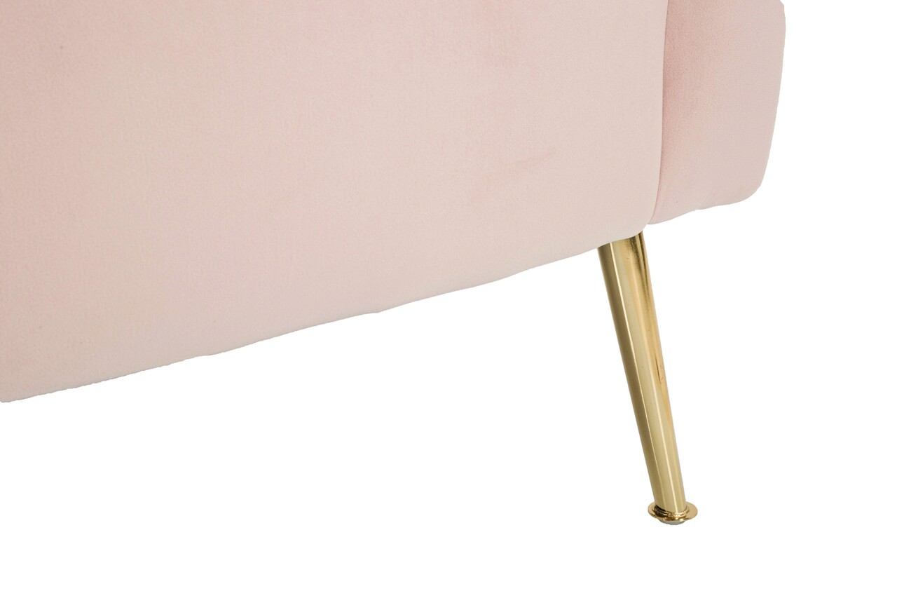 Fotoliu Bucarest, Mauro Ferretti, 76 x 74 x 71 cm, catifea, roz 7 l fotoliu bucarest mauro ferretti 76 x 74 x 71 cm catifea roz 6.jpg