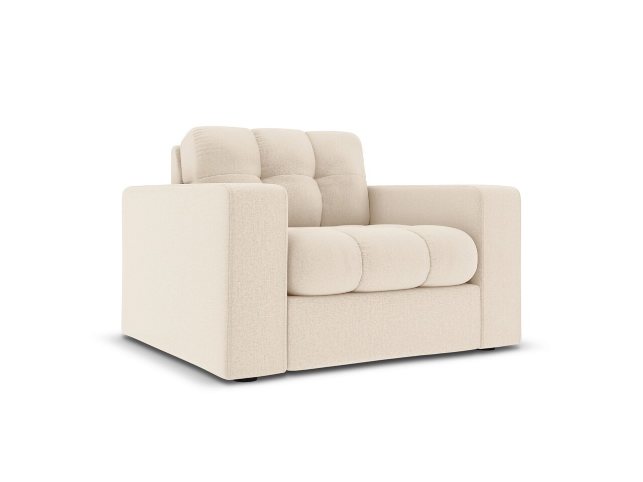 Fotoliu, Justin, Micadoni Home, BL, 97x90x72 cm, poliester, bej deschis 3 l fotoliu justin micadoni home bl 97x90x72 cm poliester bej deschis 2.jpg