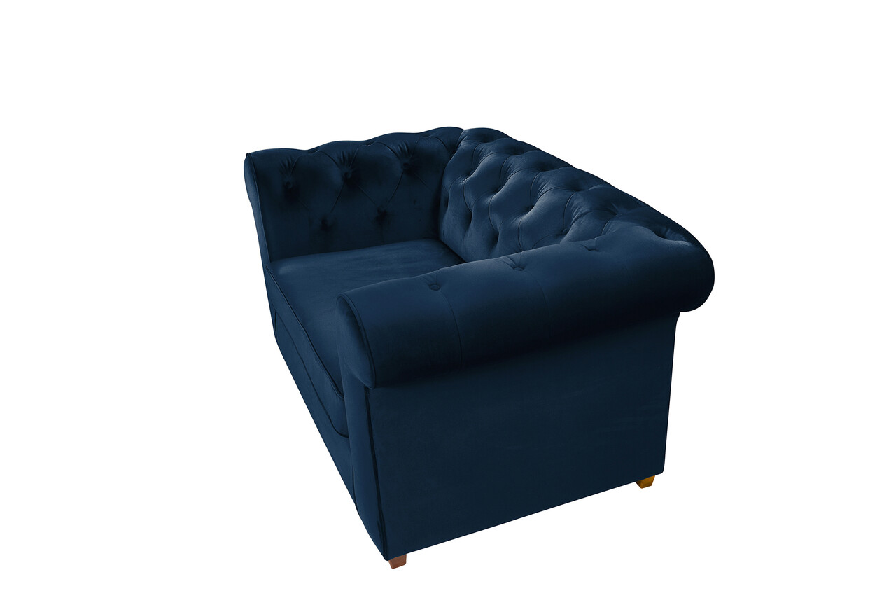 Fotoliu Oxford Chesterfield, 93x116x75 cm, Albastru 5 l fotoliu oxford chesterfield 93x116x75 cm albastru 4.jpg