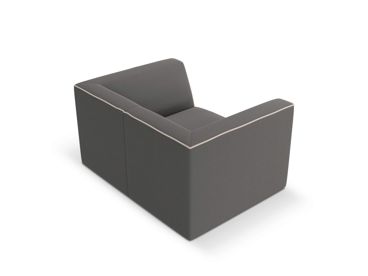 Fotoliu, Ruby, Micadoni Home, BL, 120x93x69 cm, tesatura chenille, gri/bej 4 l fotoliu ruby micadoni home bl 120x93x69 cm tesatura chenille gribej 3.jpg