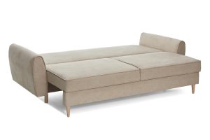 Canapea Extensibilă 3 locuri, RIGA, cu ladă de depozitare, 229x90x90 cm - imagine 2