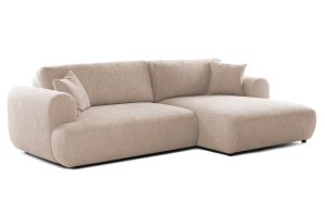 Colțar Extensibil 3 locuri NOA, cu ladă de depozitare, 270x155x80 cm - imagine 2