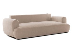 Canapea Extensibilă 3 locuri NOA, cu ladă depozitare, 244x108x80 cm - imagine 3