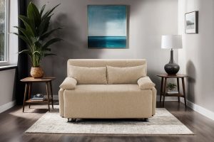 Canapea Extensibilă 2 locuri OSLO, 154x122x90 cm - imagine 4