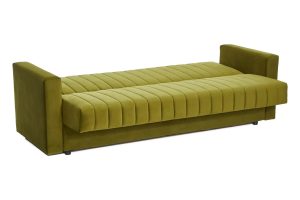 Canapea Extensibilă 3 locuri EMERALD, cu ladă de depozitare, 215x70x90 cm - imagine 2