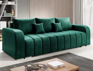 Canapea Extensibilă 3 locuri DIEGO, cu ladă de depozitare, 230x92x90 cm - imagine 3