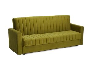 Canapea Extensibilă 3 locuri EMERALD, cu ladă de depozitare, 215x70x90 cm - imagine 3