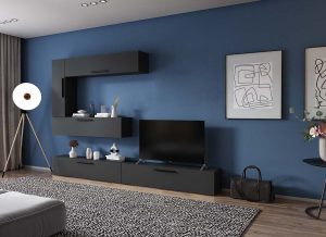 Living Pati 170 - Mobila Sufragerie Gri Antracit - imagine 2
