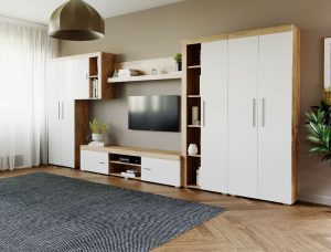 Mobila sufragerie - Living Milan C1 DUO Stejar - imagine 3
