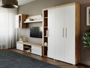 Mobila sufragerie - Living Milan C1 UNO Stejar - imagine 3