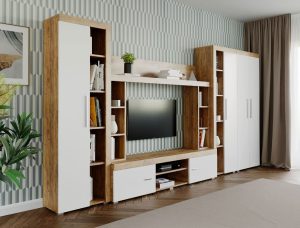 Mobila sufragerie - Living Milan C3 UNO Stejar - imagine 3
