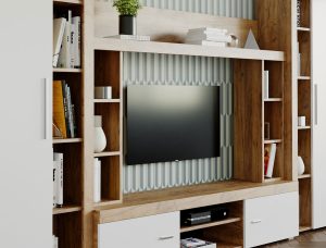 Mobila sufragerie - Living Milan C3 UNO Stejar - imagine 4