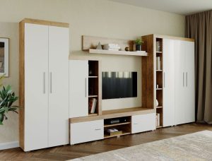 Mobila sufragerie - Living Milan C4 DUO Stejar - imagine 3