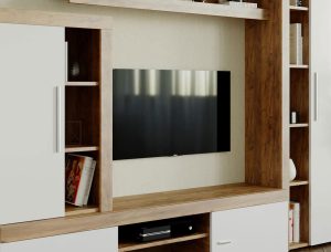 Mobila sufragerie - Living Milan C4 Stejar - imagine 4