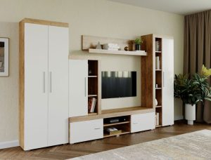 Mobila sufragerie - Living Milan C4 UNO Stejar - imagine 3