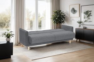 Canapea Extensibilă 3 locuri STONE, cu ladă de depozitare, 210x70x98 cm - imagine 5
