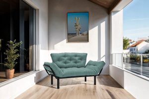 Canapea Extensibilă 2 locuri SUNNY, pentru terasă, 155x70x85 cm - imagine 5