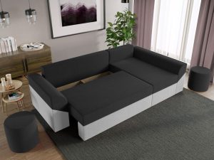 Coltar Extensibil Cali gri / negru - imagine 4