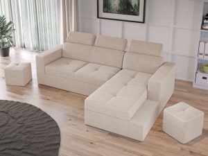 Coltar Extensibil Paloma Crem - imagine 2