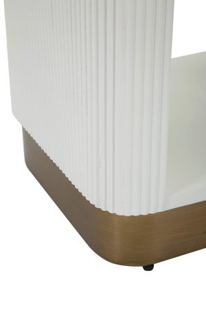 Noptiera Tolosa, Mauro Ferretti, 48x40x62 cm, MDF/lemn de frasin/fier, multicolor - imagine 6