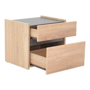 Noptiera Comcie Pako World Natural 50x42x45.5 cm - imagine 3