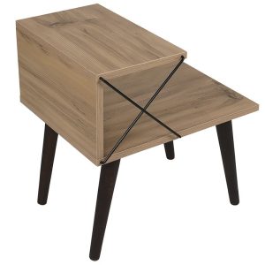 Noptiera deschisa Gather sonoma - culoarea nuc 50x40x55cm - imagine 5