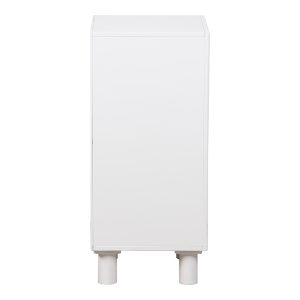Noptiera Emersi, Pako World, MDF, Alb, 40x32x70 cm - imagine 2