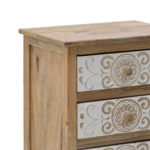 Noptiera India Pako World Natural 72x35x76 cm - imagine 2