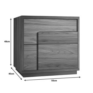 Noptiera Inget, Pako World, Nuc, MDF, 50x40x48 cm - imagine 2