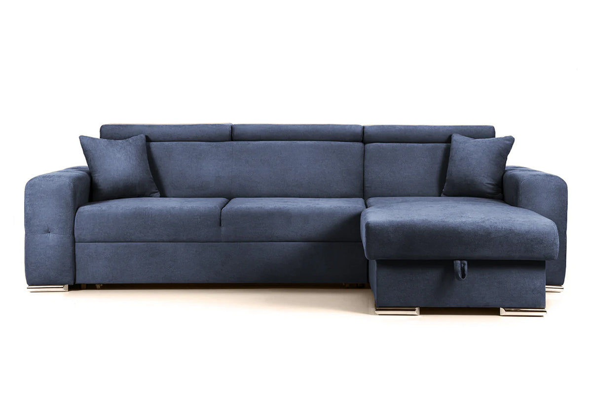 Colțar Extensibil BELLAGIO, șezlong interschimbabil, cu ladă de depozitare, cu tetiere reglabile, 280x170x100 cm 1 Colțar Extensibil BELLAGIO, șezlong interschimbabil, cu ladă de depozitare, cu tetiere reglabile, 280x170x100 cm