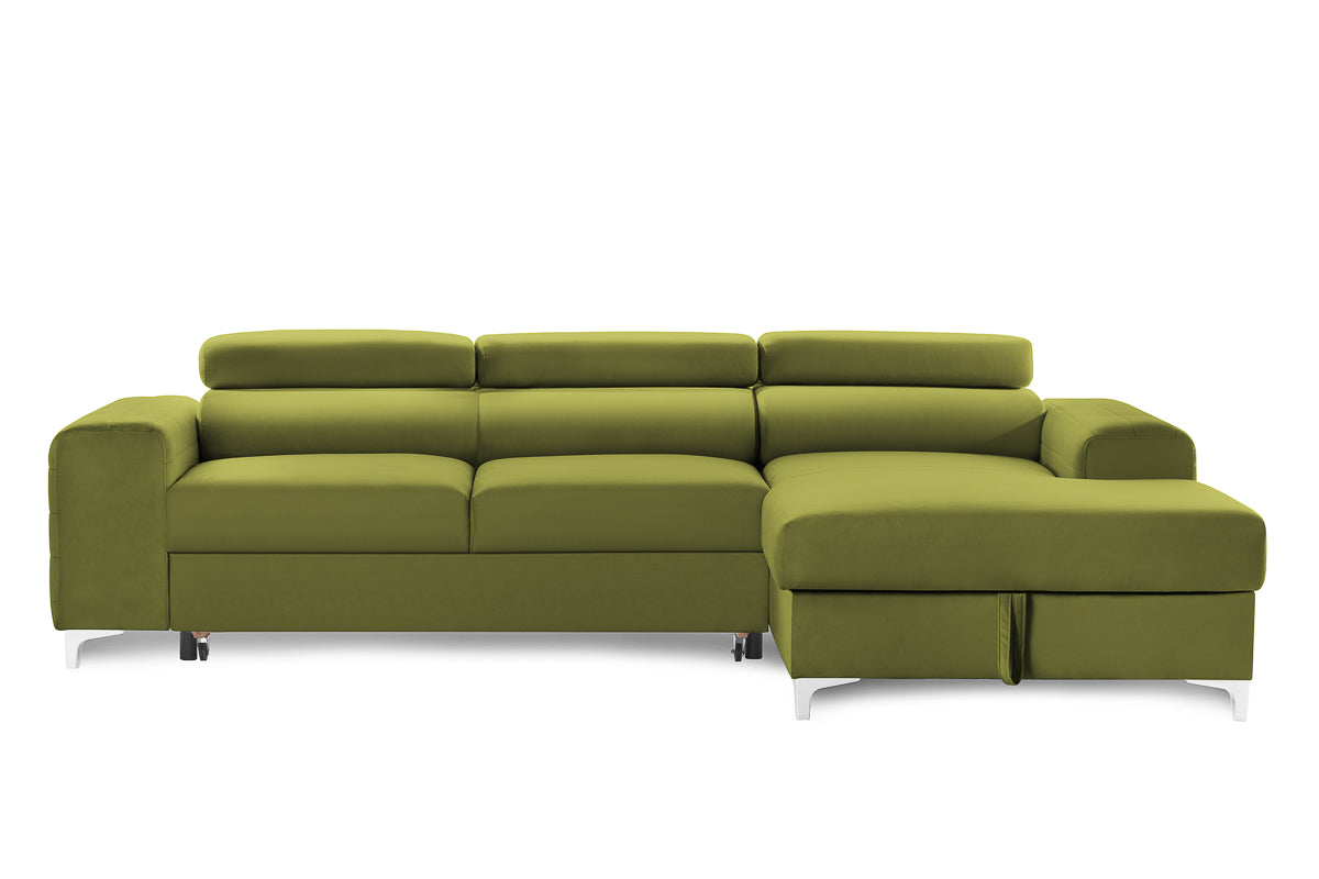 Colțar Extensibil LOFT NEW, cu lada depozitare, tetiere reglabile, 295x170x95 cm 2 Colțar Extensibil LOFT NEW, cu lada depozitare, tetiere reglabile, 295x170x95 cm - imagine 2