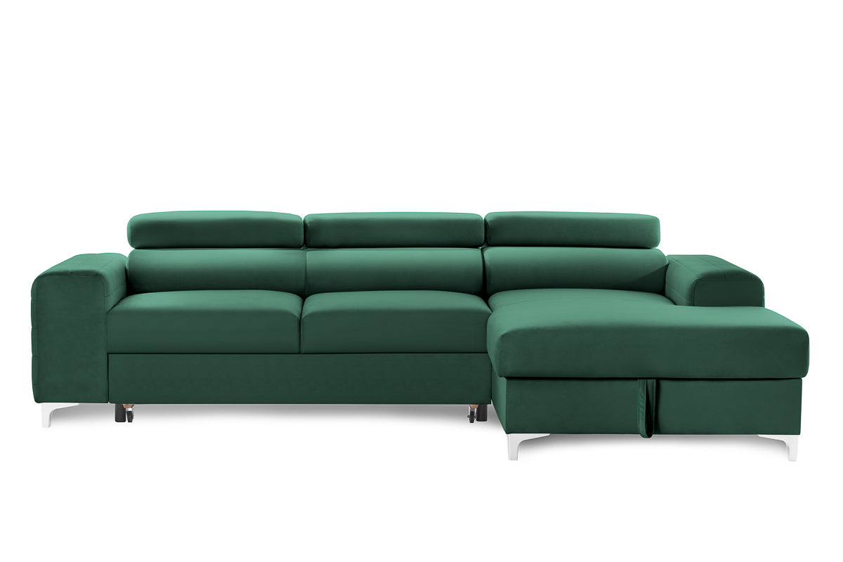 Colțar Extensibil LOFT NEW, cu lada depozitare, tetiere reglabile, 295x170x95 cm 1 Colțar Extensibil LOFT NEW, cu lada depozitare, tetiere reglabile, 295x170x95 cm