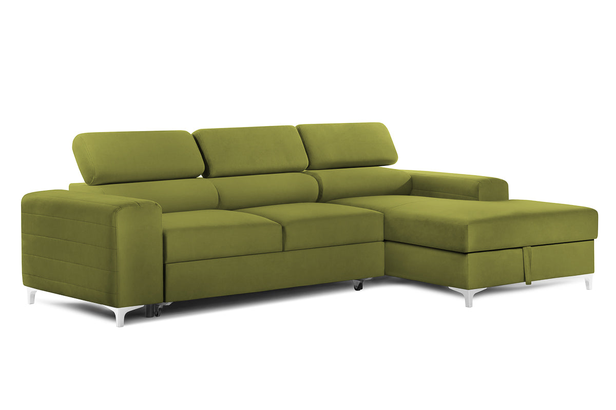 Colțar Extensibil LOFT NEW, cu lada depozitare, tetiere reglabile, 295x170x95 cm 3 Colțar Extensibil LOFT NEW, cu lada depozitare, tetiere reglabile, 295x170x95 cm - imagine 3