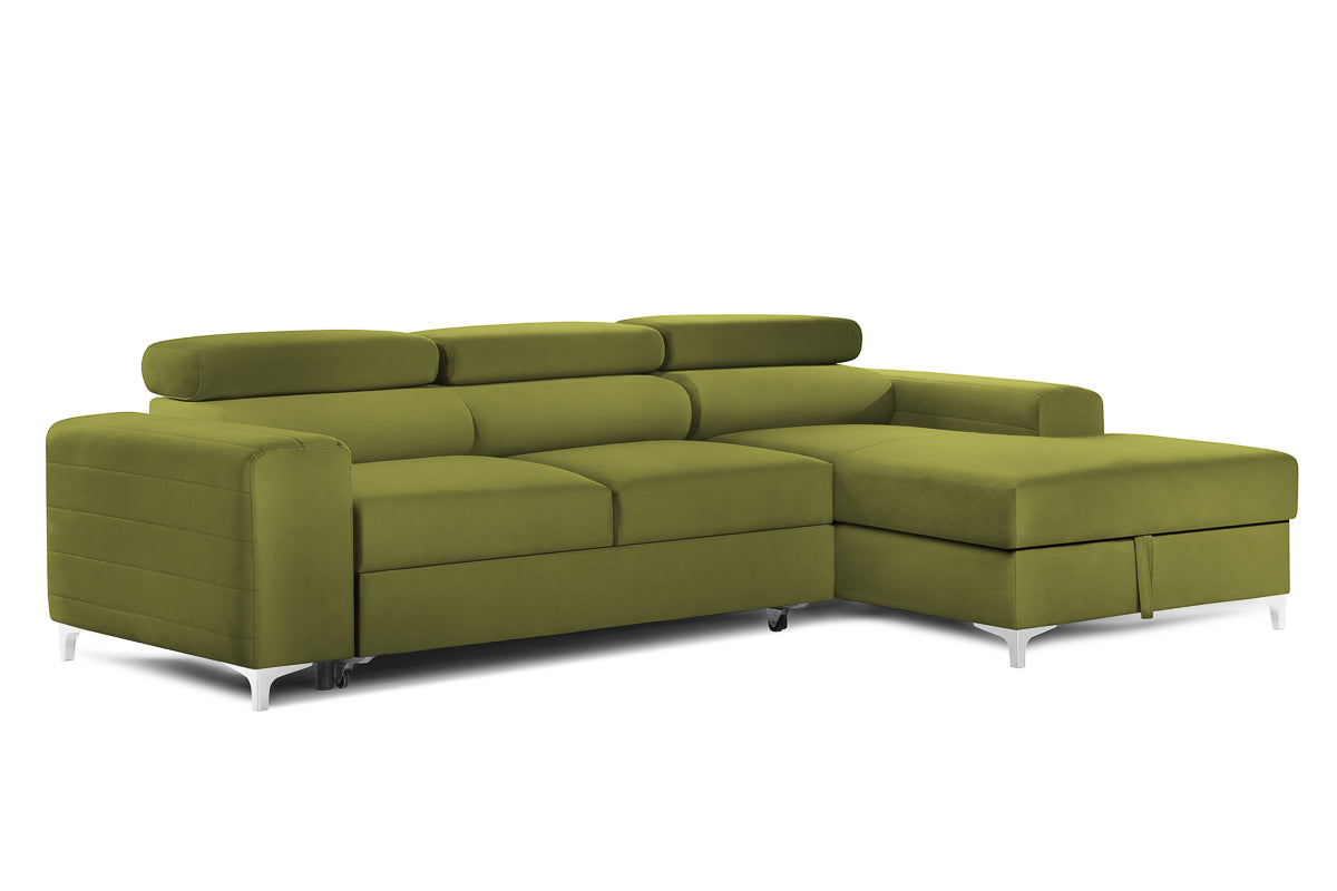 Colțar Extensibil LOFT NEW, cu lada depozitare, tetiere reglabile, 295x170x95 cm 4 Colțar Extensibil LOFT NEW, cu lada depozitare, tetiere reglabile, 295x170x95 cm - imagine 4