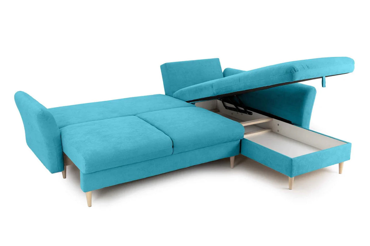 Colțar Extensibil STOCHOLM, cu ladă de depozitare, variante stânga/dreapta 270x210x90 cm 3 Colțar Extensibil STOCHOLM, cu ladă de depozitare, variante stânga/dreapta 270x210x90 cm - imagine 3