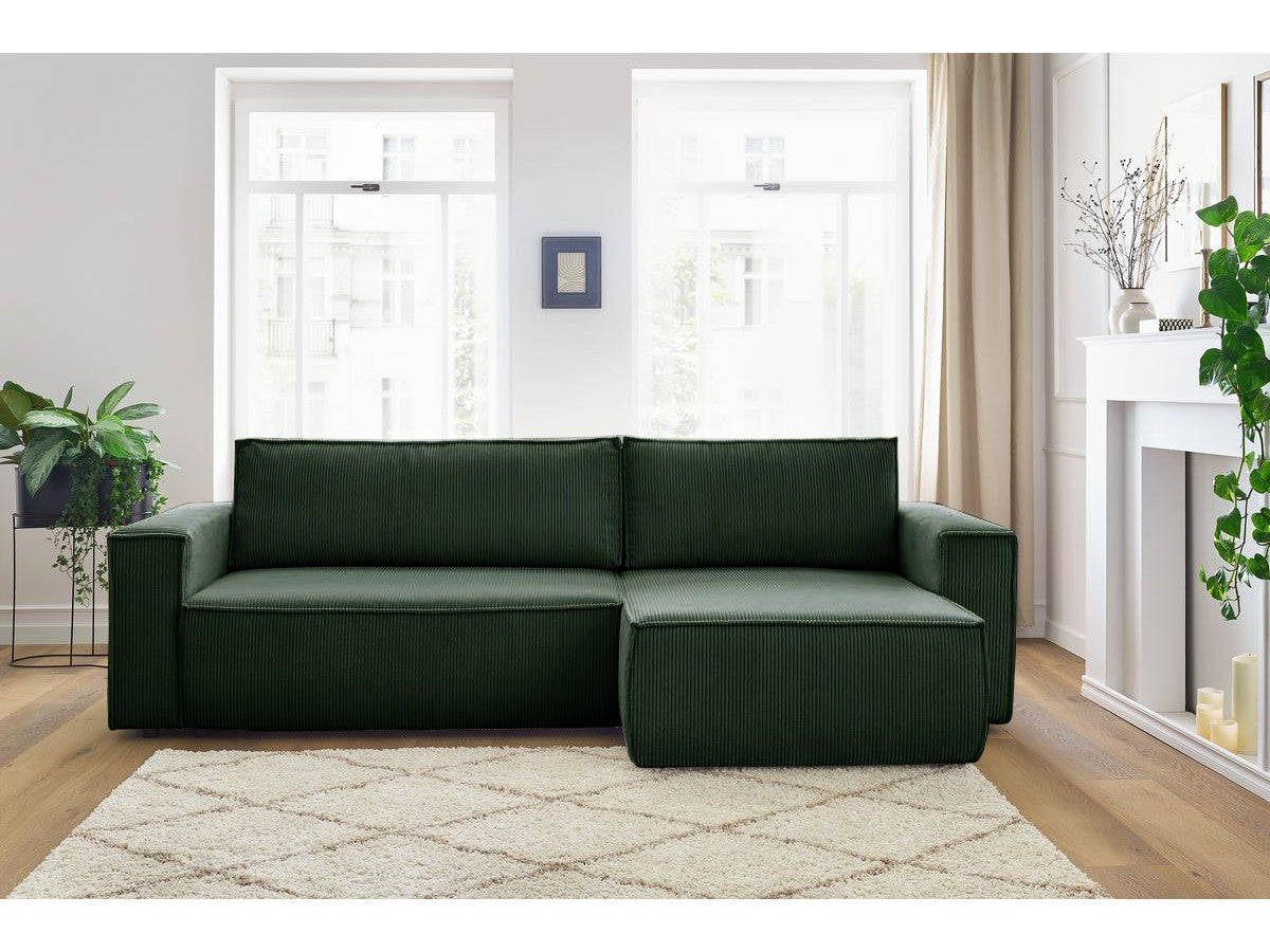 Colțar Extensibil CLOUD, cu ladă de depozitare, șezlong interschimbabil, 275x145x85 cm 3 Colțar Extensibil CLOUD, cu ladă de depozitare, șezlong interschimbabil, 275x145x85 cm - imagine 3