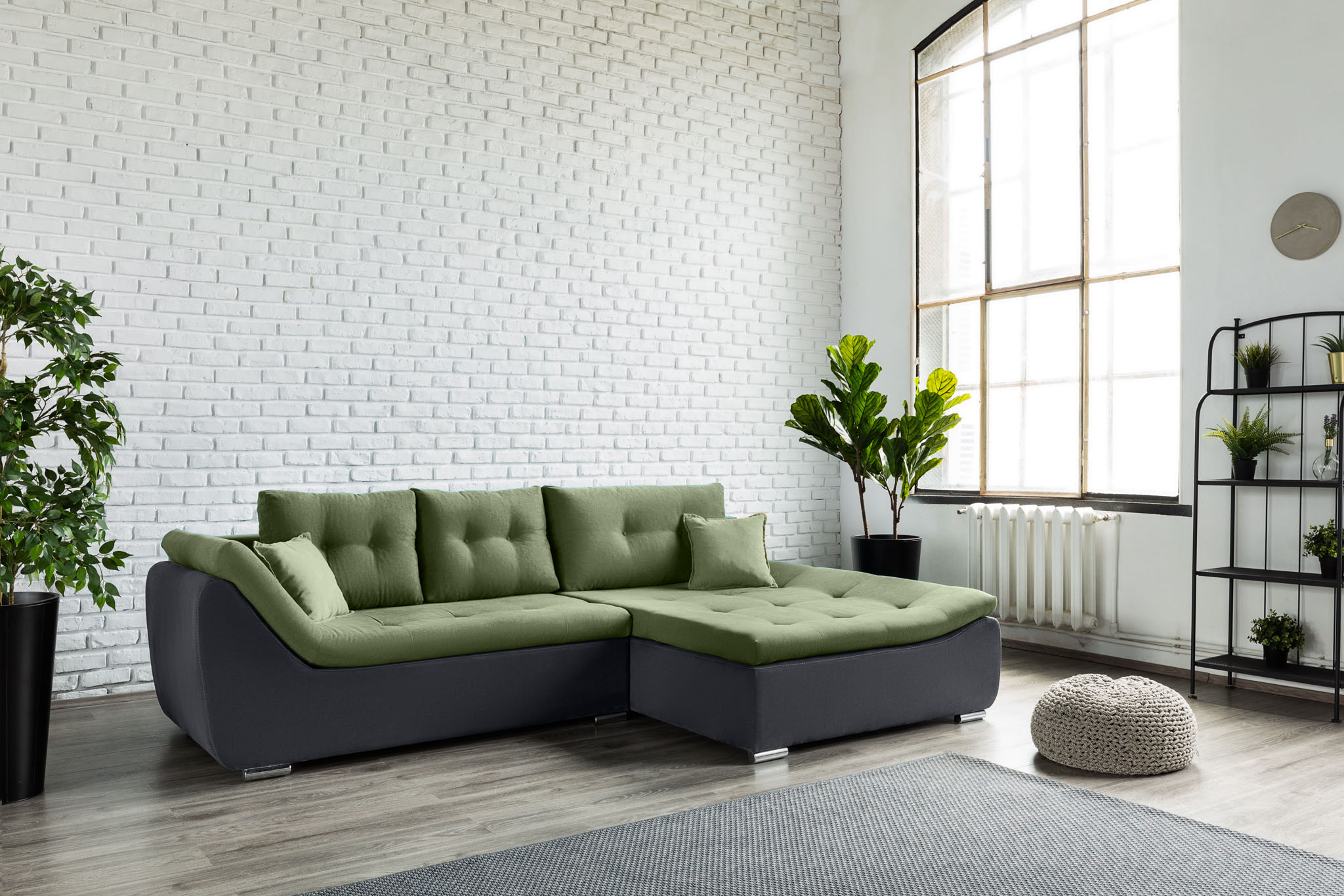 Colțar Extensibil LORENZO, cu ladă de depozitare, variante stânga/dreapta 280x180x70 cm 3 Colțar Extensibil LORENZO, cu ladă de depozitare, variante stânga/dreapta 280x180x70 cm - imagine 3