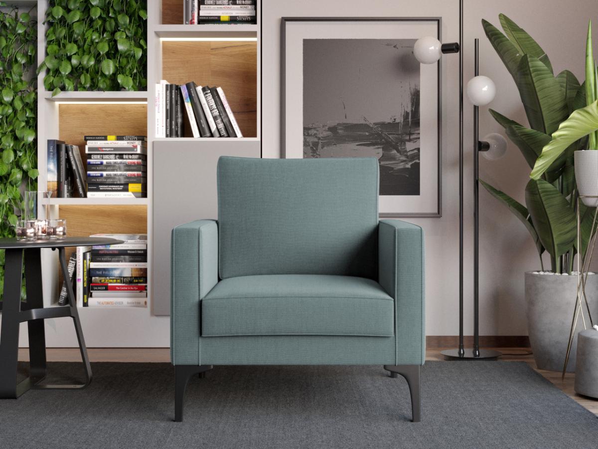 Fotoliu Rici Turcoaz 2 Fotoliu Rici Turcoaz - imagine 2