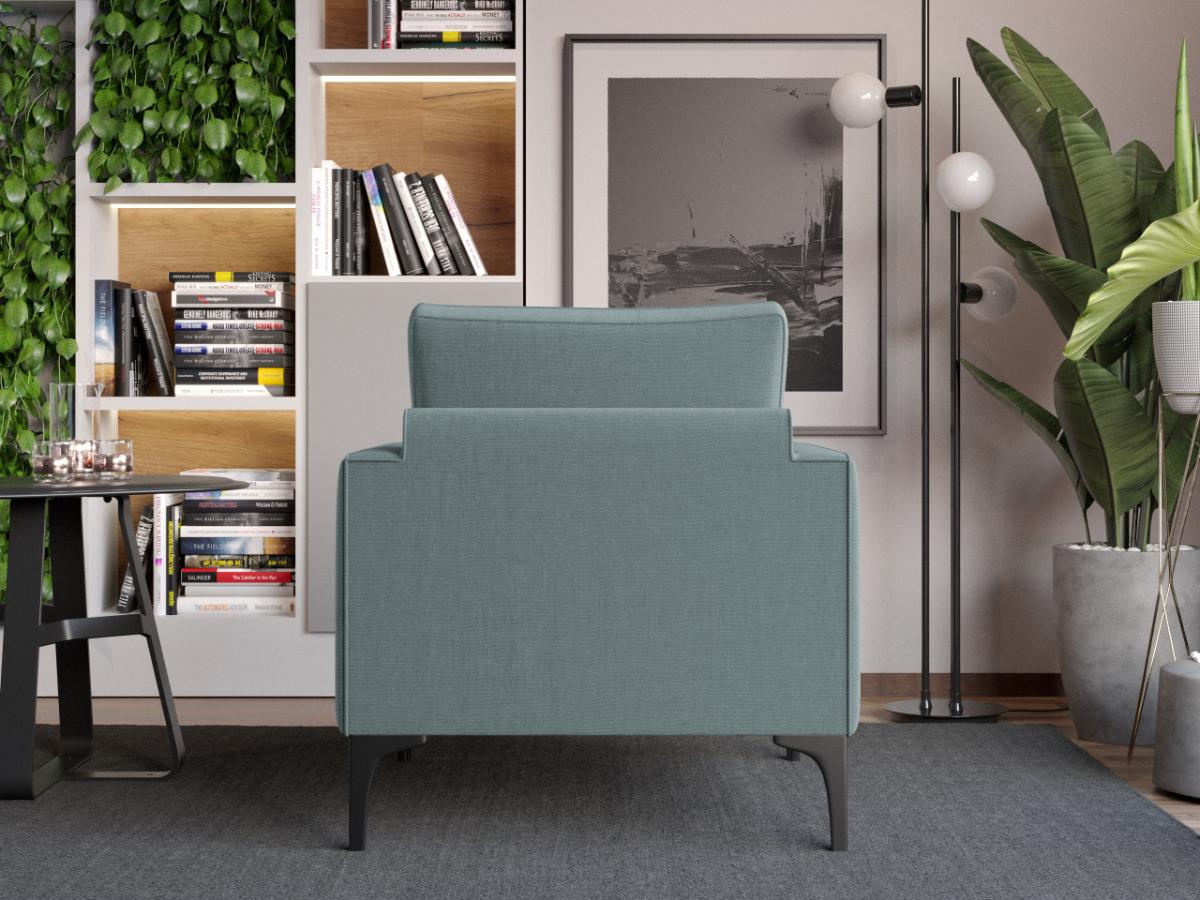 Fotoliu Rici Turcoaz 4 Fotoliu Rici Turcoaz - imagine 4