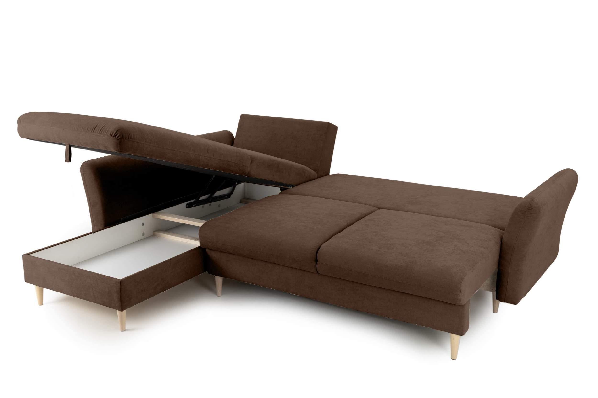 Colțar Extensibil STOCHOLM, cu ladă de depozitare, variante stânga/dreapta 270x210x90 cm 2 Colțar Extensibil STOCHOLM, cu ladă de depozitare, variante stânga/dreapta 270x210x90 cm - imagine 2